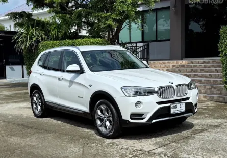2016 BMW X3 20d LCI รถมือเดียยออกป้ายแดง รถวิ่งน้อย เข้าศูนย์ทุกระยะ รถไม่เคยมีอุบัติเหตุครับ