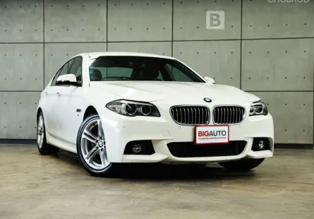 2017 BMW 520d 2.0 F10 M sport AT MODEL LCI รุ่นสุดท้ายของ F10 เครื่องยนต์ดีเซล ไมล์เเท้ B192