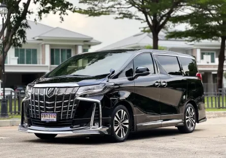 2021 Toyota ALPHARD 2.5 รถตู้/MPV ออกรถง่าย รถสวยไมล์น้อย มือเดียวป้ายแดง 