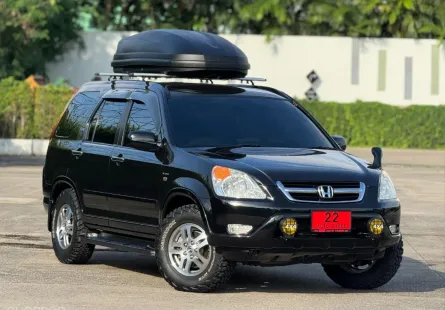 Honda CR-V 2.0E awd ท้อป สายแคมปิ้ง  จัดทรงลงล้อ แร็คหลังกล่องเก็บของ ขับดี พร้อมเดินทาง 