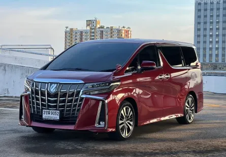 2022 Toyota ALPHARD 2.5 รถตู้/MPV รถบ้านมือเดียว ไมล์แท้ 