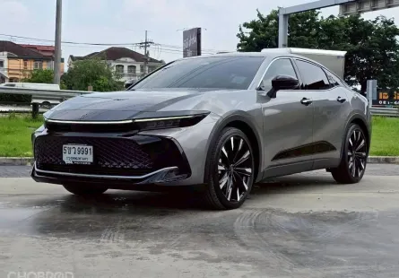 2024 Toyota Crown 2.5 Hybrid Crossover รถเก๋ง 4 ประตู รถบ้านแท้ ไมล์น้อย มือเดียวป้ายแดง 