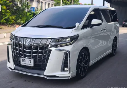 Toyota Alphard 2.5 2024 รถสวย มือเดียว ไมล์แท้ มือเดียวป้ายแดง เจ้าของขายเอง  