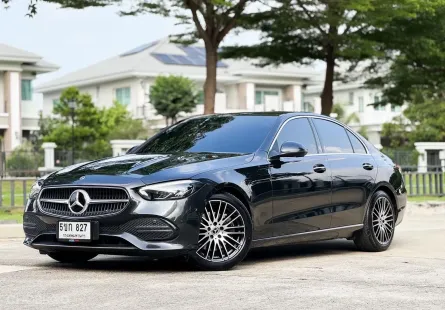 2024 Mercedes-Benz C-Class 2.0 C220d รถเก๋ง 4 ประตู รถบ้านแท้ ไมล์น้อย มือเดียวป้ายแดง  