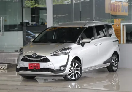 Toyota Sienta 1.5 V ปี 2019 รถบ้านมือเดียว ไมล์แท้8x,xxxโล เข้าศูนย์ตลอด ไม่เคยติดแก๊ส ออกรถ0บาท