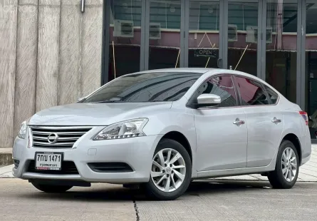 #โชว์รูมนิสสันจำหน่ายเอง เข้าศูนย์ตลอดเช็คประวัติได้ทันที Nissan sylphy 1.6 เกียร์ออโต้ ปี2018 