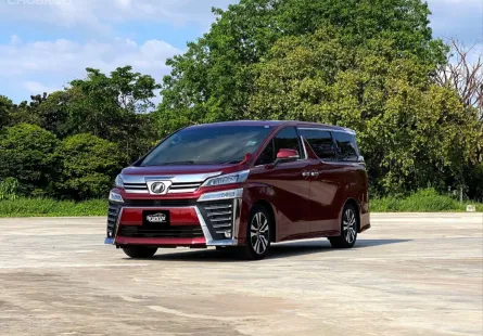 TOYOTA Vellfire 2.5 ZG Edition ปี 2018