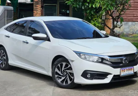 2016 Honda CIVIC 1.8 EL i-VTEC รถเก๋ง 4 ประตู รถสวยเดิมสภาพดี รถบ้านมือเดียว ไมล์แท้