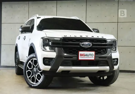 2023 Ford EVEREST 2.0 WildTrak 4WD SUV AT ไมล์แท้ 8 หมื่น Warranty 5 ปี 150,000 KM B8378