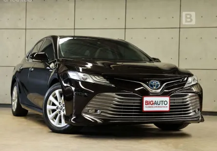 2020 Toyota CAMRY 2.5 Hybrid Premium Sedan AT ไมล์แท้ มือเเรกจากป้ายเเดง (รุ่นTOP) FULL OPTION B1140