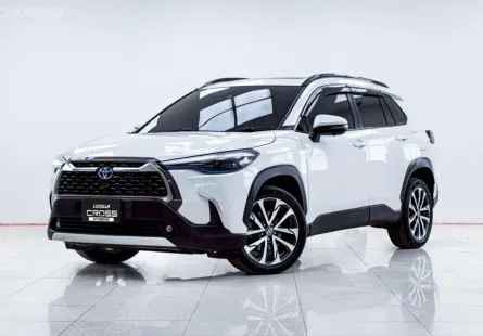 5B510 Toyota Corolla Cross 1.8 Hybrid 2021 รถ SUV สภาพดี ราคาถูก