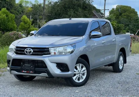 TOYOTA HILUX REVO 2.4E Double Cab A/T ปี2018 สีเทา