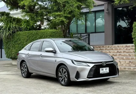 2023 TOYOTA YARIS ATIVE 1.2 SMART รถมือเดียว 23,000 กม สภาพป้ายแดง รถไม่เคยมีอุบัติเหตุครับ