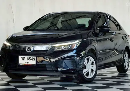 HONDA NEW CITY 1.0 S.TURBO (4DR) เกียร์ออโต้ ปี 2020