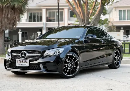 2020 Mercedes-Benz C-Class 2.0 C200 Coupe รถเก๋ง 2 ประตู รถบ้านมือเดียว ไมล์แท้