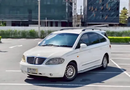 Ssangyong Stavic 2.7 SV270 4WD ปี 2010 รถสวยพร้อมใช้งาน ไมล์น้อย