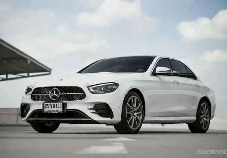 New !! Benz E300e AMG W213 ปี 2022 เลขไมล์นางฟ้า 56,000 กม. รถสภาพสวยมาก