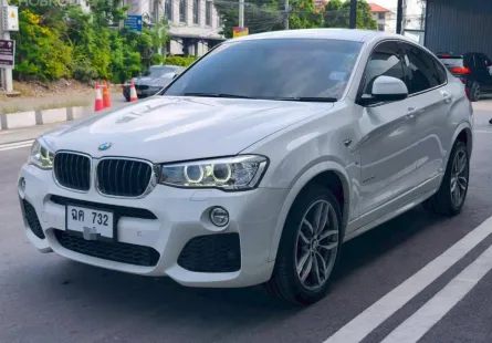2016 BMW X4 xDrive20d M SPORT สีขาว