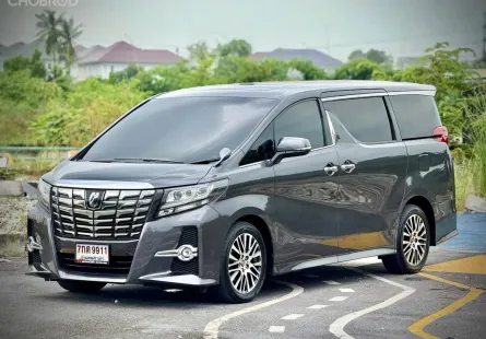 2017 Toyota ALPHARD 2.5 รถตู้/MPV ฟรีดาวน์