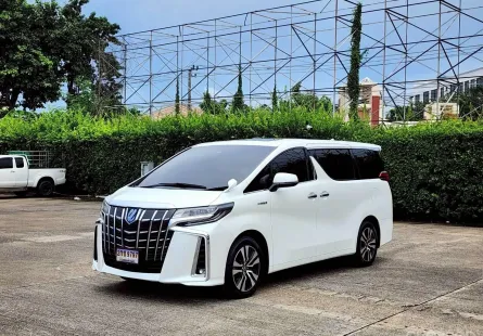 Toyota Alphard 2.5 Hybrid 2020 ประวัติศูนย์ครบ วิ่ง 70,000 กม. มือเดียวป้ายแดง