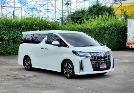 2023 Toyota ALPHARD 2.5 รถตู้/MPV รถสวย ไมล์แท้มือเดียว ป้ายแดง ประวัติศูนย์