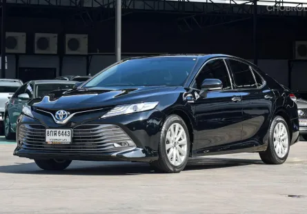 2021 Toyota CAMRY 2.5 Hybrid ออกรถ999 รถมือแรกประวัติเช็คศูนย์ ยางปีใหม่ กุญแจ2ดอก 