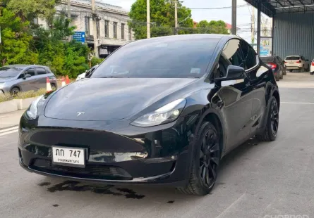 2023 TESLA Model Y Long Range 4WD SUV สีดำ