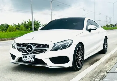 2016 Mercedes-Benz C-Class 2.0 C250 Coupe รถเก๋ง 2 ประตู รถสวย ไมล์น้อย 18,000 km