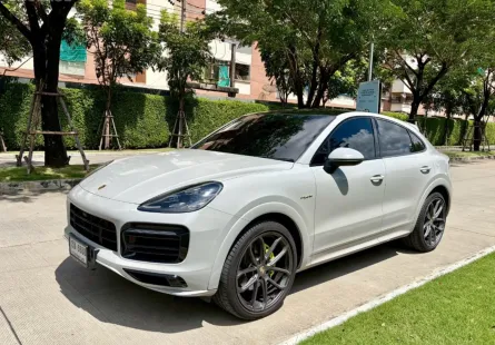 Porsche Cayenne 3.0 E-Hybrid Coupe 2020 รถหรูพร้อมใช้งาน ไมล์น้อย แล๊บสีเคยรอน