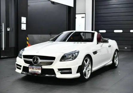 2013 Mercedes-Benz SLK-Class 1.8 SLK200 AMG รถเปิดประทุน เจ้าของขายเอง รถสวย ไมล์แท้ 75,000 km 
