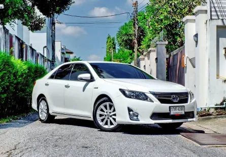 Toyota Camry 2.5 Hybrid 2013 รถบ้านมือเดียว สภาพดี  ไมล์แท้ รถสวยพร้อมใช้งาน