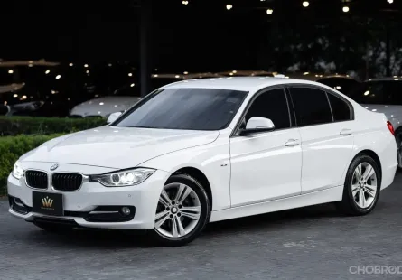 2013 BMW 3 Series 2.0 320d รถเก๋ง 4 ประตู ดาวน์ 0% รถสวย ไมล์น้อย 