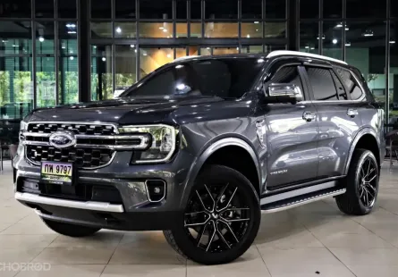 2023 Ford Everest 2.0 Bi-Turbo Titanium SUV รถสวย ไมล์น้อย มือเดียวป้ายแดง