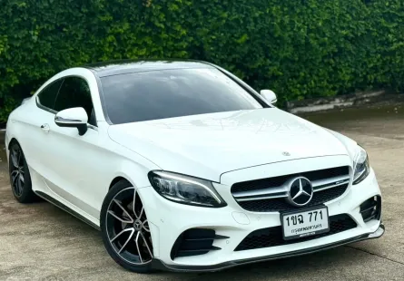 2020 Mercedes-Benz C-Class 2.0 C200 Coupe รถเก๋ง 2 ประตู ออกรถง่าย รถสวย ไมล์น้อย 25,000 km
