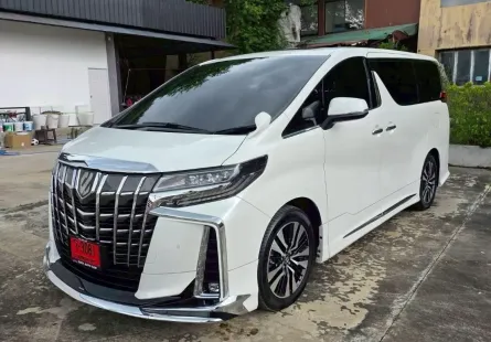 2022 Toyota ALPHARD 2.5 รถตู้/MPV เจ้าของขายเอง รถสวย ไมล์แท้ 
