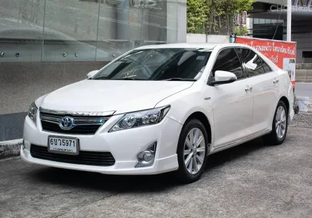 2012 TOYOTA CAMRY 2.5 HV PREMIUM เปลี่ยนแบตเตอรี่ศูนย์มาแล้ว รถไม่เคยชนหนัก พลิกคว่ำ น้ำท่วม