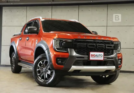 2023 Ford RANGER 2.0 WildTrak Hi-Rider Bi-Turbo AT ไมล์แท้ 4 หมื่น รับประกัน 5ปี 150,000KM B9138