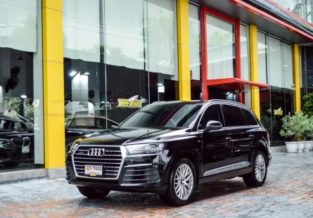 Audi Q7 3.0 45 TDI 2019 รถหรูมือสองสภาพดี ไมล์น้อย มือเดียวป้ายแดง เจ้าของขายเอง  