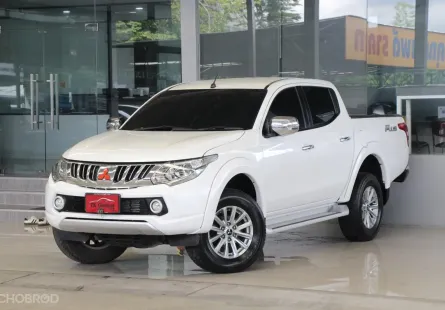 Mitsubishi TRITON 2.4 Plus GLS LTD ออโต้ ปี2018 รถบ้านมือเดียว ไมล์แท้5x,xxxโล สวยบางเดิมทั้งคัน 