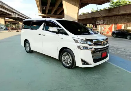 2020 Toyota VELLFIRE 2.5 Hybrid G Edition รถตู้/MPV ออกรถง่าย รถสวย ไมล์น้อย 