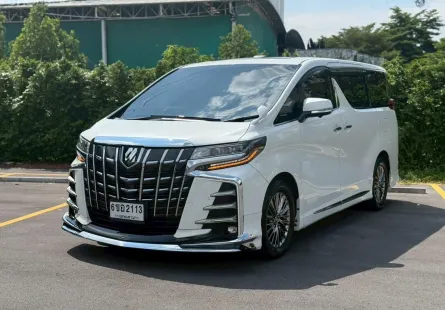 2016 Toyota ALPHARD 2.5 รถตู้/MPV รถสวย ไมล์น้อย 