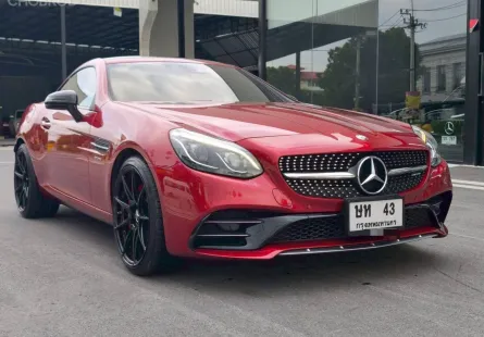 2017 Mercedes-Benz AMG SLC43 3.0 BI Turbo Roadster สีแดง