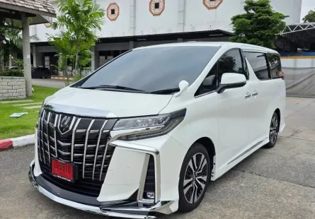 2024 Toyota ALPHARD 2.5 รถตู้/MPV รถสภาพดี มีประกัน ไมล์น้อย มือเดียวป้ายแดง  