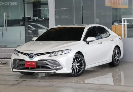 Toyota CAMRY 2.5 HV Premium ปี มีซันรูฟ รถบ้านแท้ๆ ใช้น้อยเข้าศูนย์ตลอด สวยเดิมทั้งคัน ออกรถ0บาท