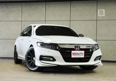 2020 Honda ACCORD 2.0 Hybrid TECH AT ไมล์เเท้ ชุดแต่ง Modulo รอบคัน มีรับประกันแบตเตอรี่Hybrid B9559