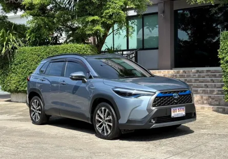 2021 Toyota CROSS HYBRID PREMIUM SAFETY รถมือเดียว เข้าศูนย์ตามระยะ รถไม่เคยมีอุบัติเหตุครับ