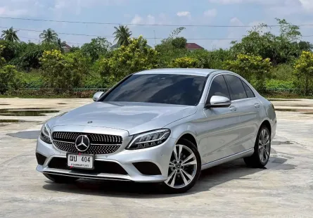 Mercedes-Benz C-Class C220d Avantgarde 2019 รถบ้านพร้อมใช้งาน ไมล์น้อย มือเดียวป้ายแดง  