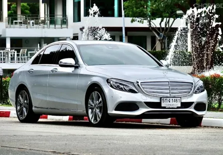 โอกาสพิเศษ Mercedes-Benz C-Class C350e Avantgarde 2016 รถสวย ไมล์น้อย ประวัติศูนย์ 