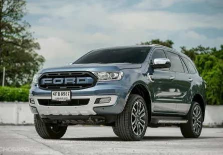 Ford Everest 2.0 Bi-Turbo Titanium+ 4×4 ปี 2018 แรง ประหยัด ขับ 4 สนุกแน่นอน 