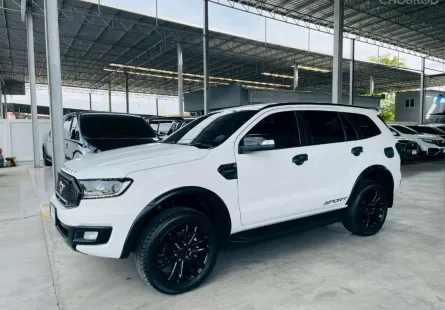 FORD EVEREST 2.0 TITANIUM SPORT 2020 รถสวย มือแรกออกห้าง พร้อมใช้ ไมล์น้อย 2 หมื่น รับประกันตัวถัง